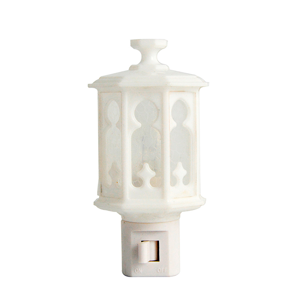 Lámpara decorativa de noche, farol blanco 127 V, Foy
