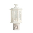 Lámpara decorativa de noche, farol blanco 127 V, Foy