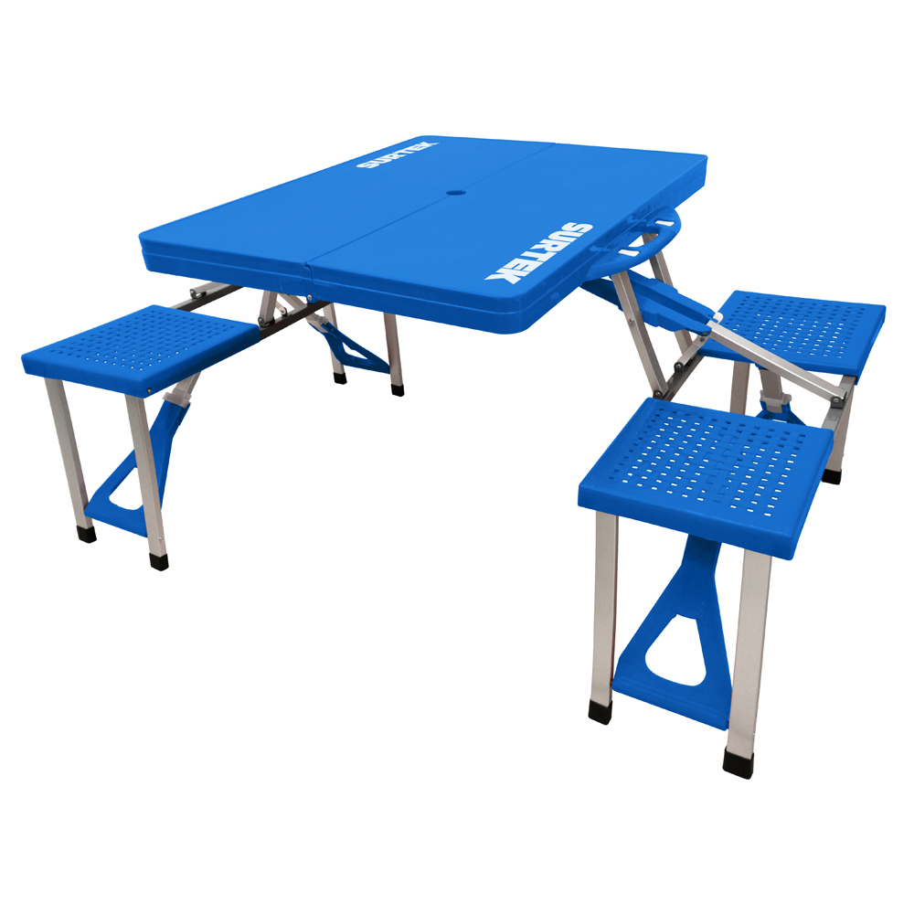 Mesa plegable para camping, Surtek