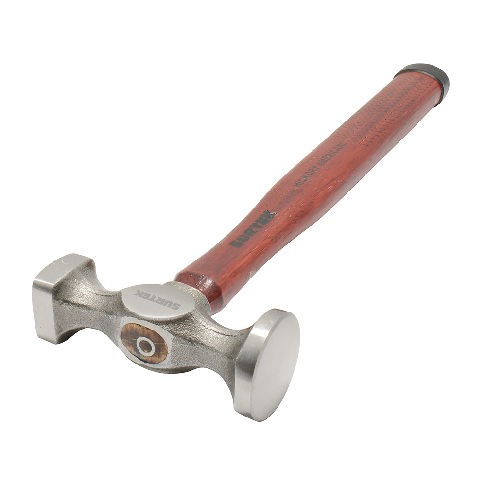Martillo laminero plana-plana con mango de madera hickory Americano de 13", 11 oz, Surtek