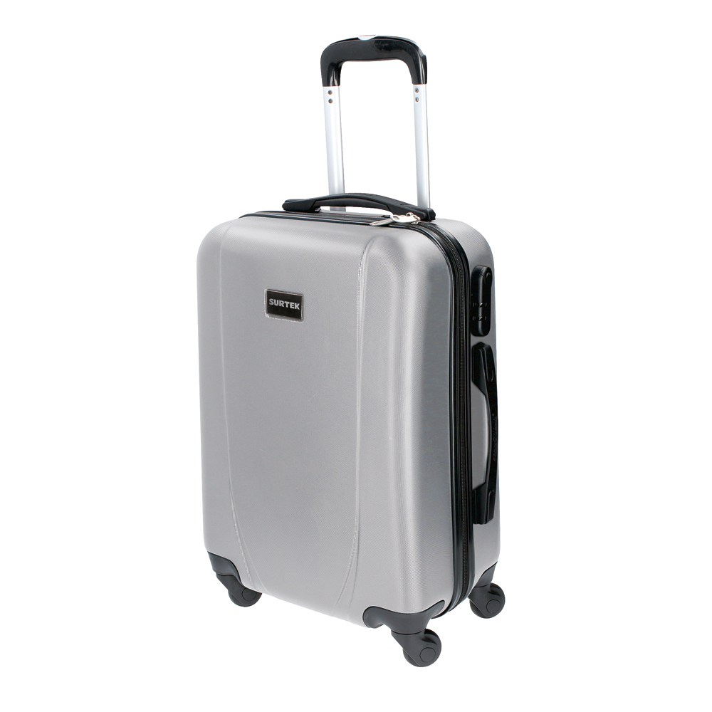 Maleta rígida para viaje 20" con ruedas giratorias, Surtek