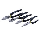 Juego 4 pinzas para electricista, Surtek