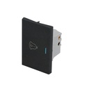 Switch para timbre, línea Premium, color negro, Surtek