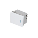 Switch 1/2, línea Premium, color blanco, Surtek