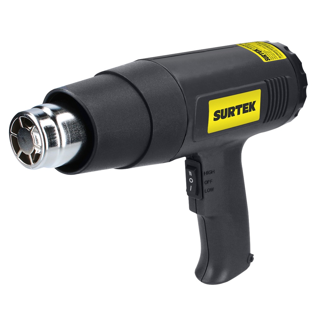 Pistola de calor 300° C a 500°C 1,500 W 120 V, Surtek