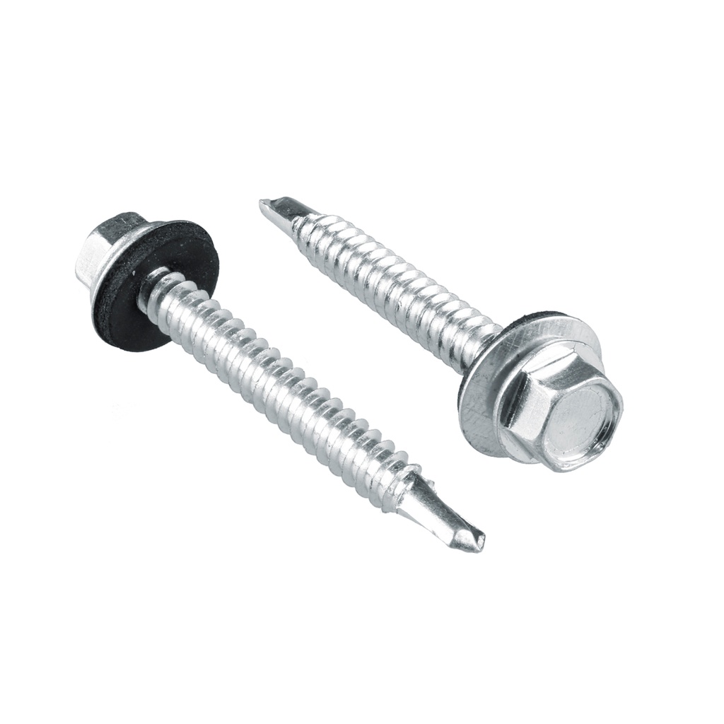 Pija hexagonal con punta de broca #14 x 1-1/2", 50 piezas, Surtek