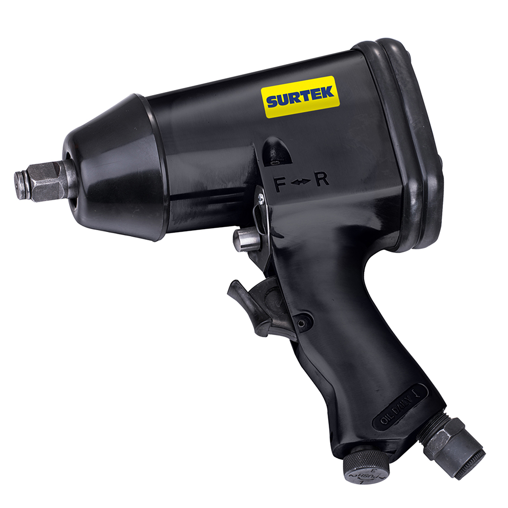 Pistola de impacto neumática cuadro de 1/2" 207 Ft-lb sistema rocking dog, Surtek