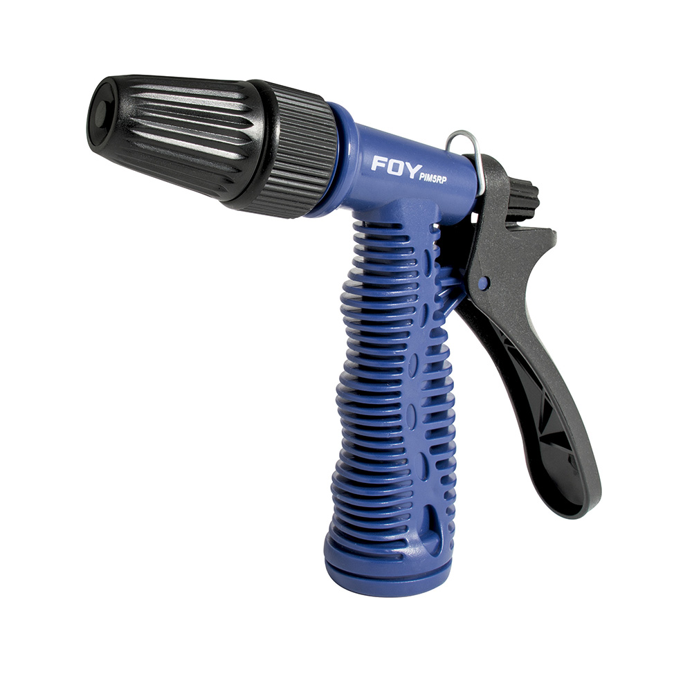 Pistola para riego plástica con boquilla regulable 3/4" GHT, Foy