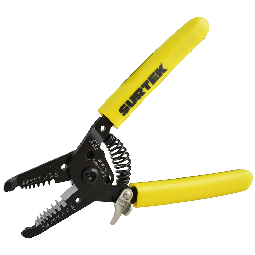 Pinza pelacable 10-26 AWG de  6", Surtek