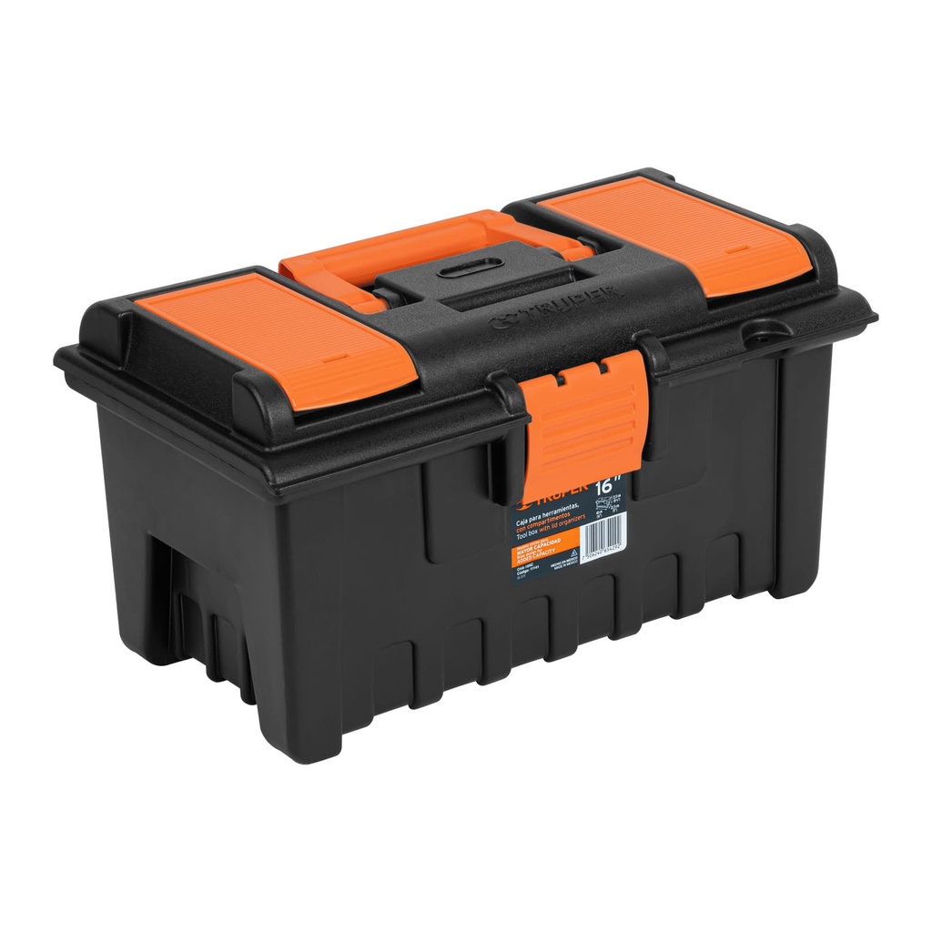 11141 / Caja para herramienta de 16' con compartimentos, Truper