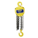 Polipasto manual 1 ramal 0.5 ton, cadena 3 m, Surtek
