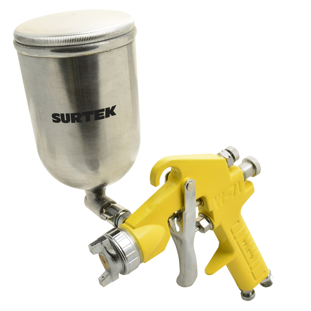 Pistola para pintar terminados capacidad 400 ml, 72 PSI, Surtek