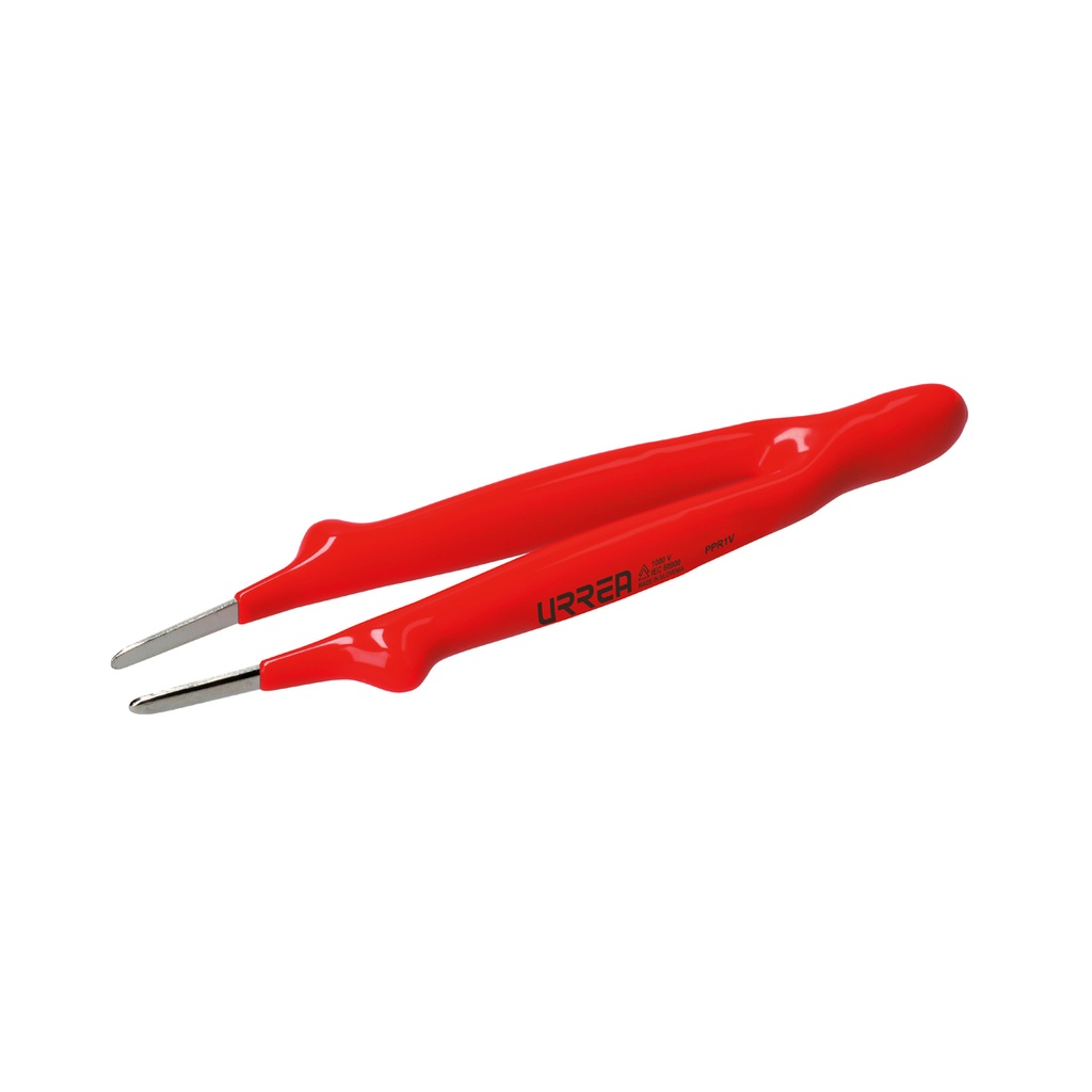 Pinza de precisión de 1000 V de 6-1/2" punta recta, Urrea