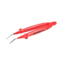 Pinza de precisión de 1000 V de 5-9/32" punta curva, Urrea