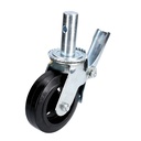 Rodaja de hule para andamio con freno 6", Surtek
