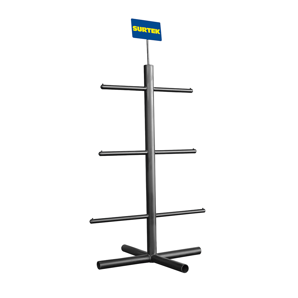 Exhibidor de piso para cuerdas de polipropileno 90 x 186 x 91 cm, Surtek