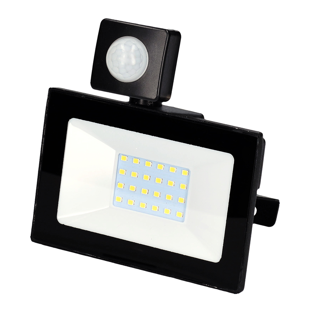 Reflector de LED SDM delgado con sensor 30 W 2,400 lm, Surtek