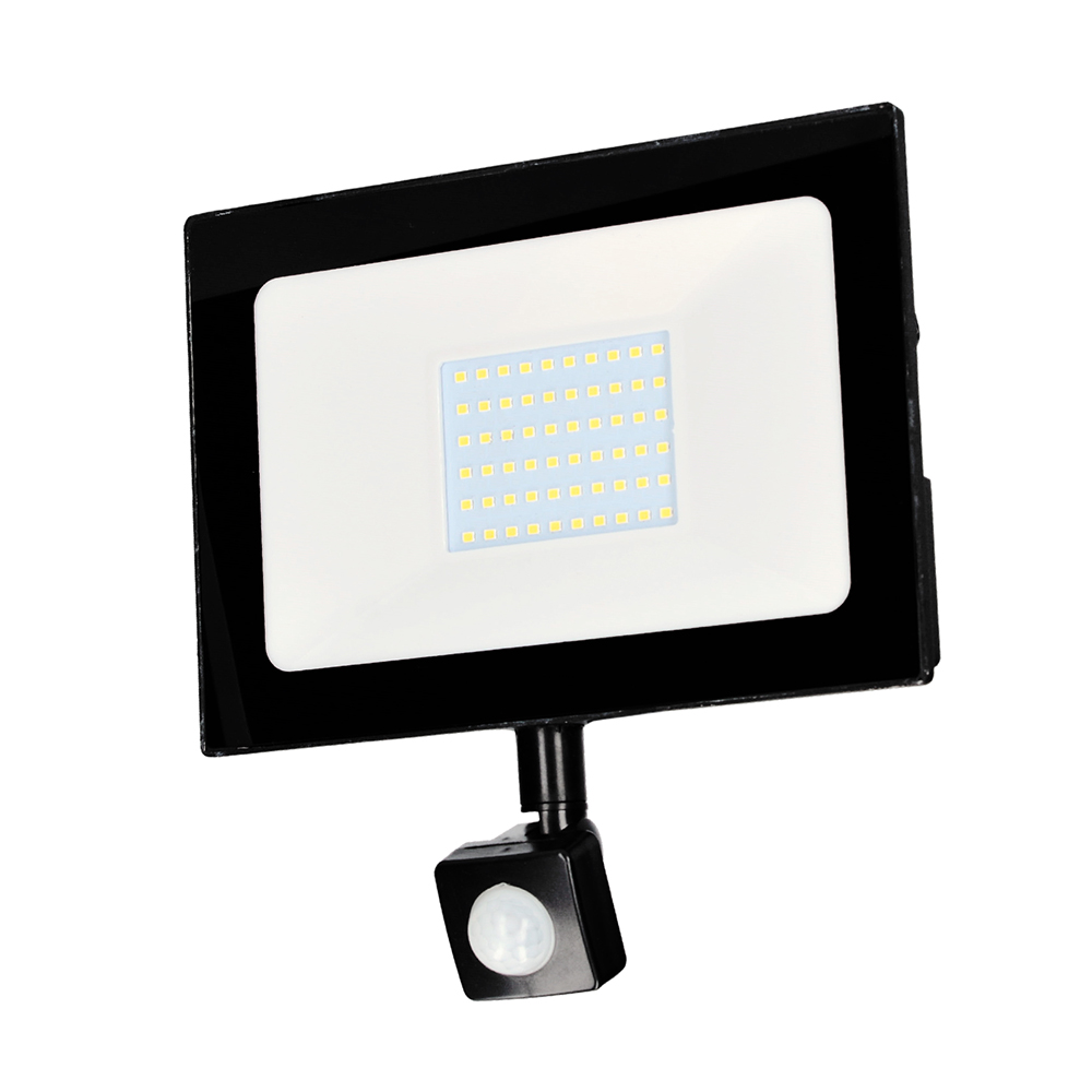 Reflector de LED SDM delgado con sensor 50 W 4,000 lm, Surtek