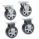 Juego de 4 ruedas de 5" para gabinetes serie X, Urrea