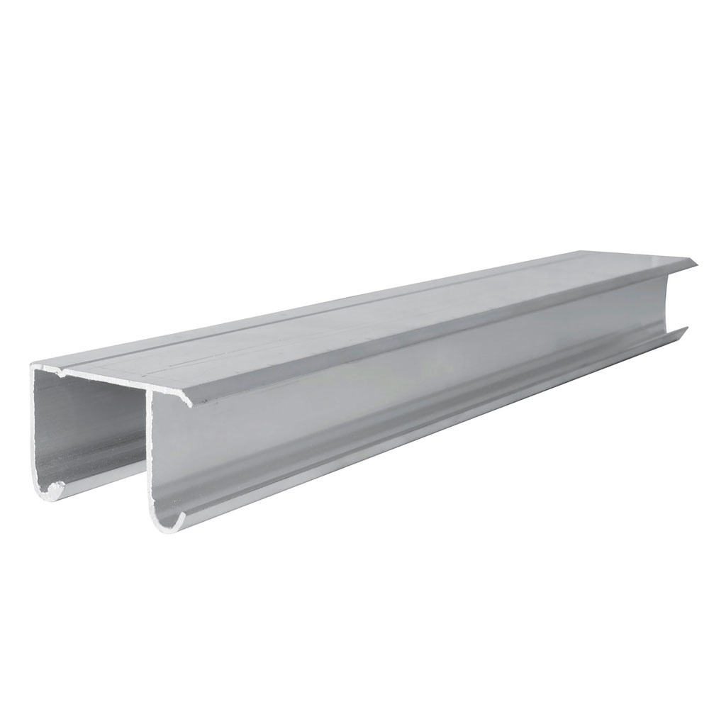 Riel tipo JJ para clóset 2 m, de aluminio, Lock