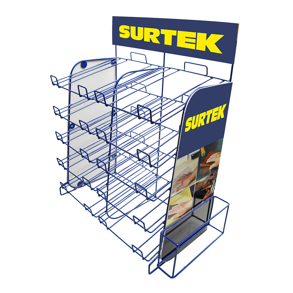 Rack despachador para lijas 50 x 28 x 65 cm, Surtek