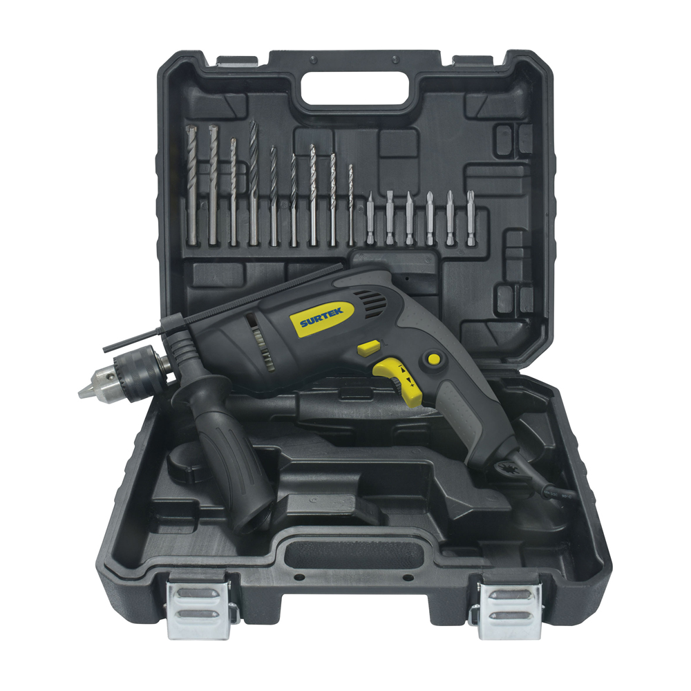 Juego de rotomartillo de 1/2" con accesorios, 20 piezas, Surtek