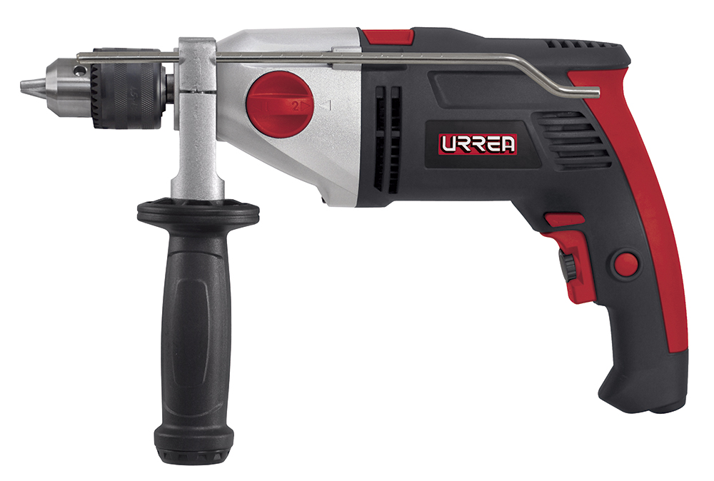 Rotomartillo 1/2" 1,050 W 120 V, 2 velocidades 1100 y 2800 RPM, Urrea