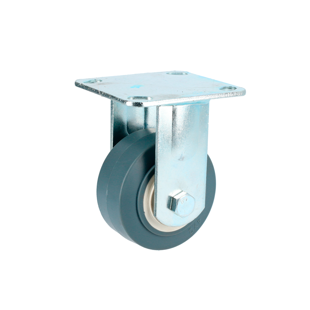 Rodaja de TPR gris fija 6", Surtek