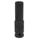Dado de impacto largo en pulgadas cuadro de 1/2", 6 puntas, 3/8", Surtek