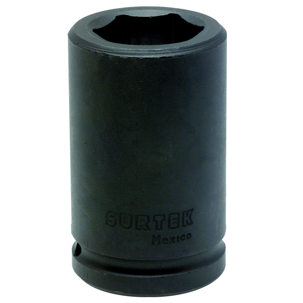 Dado de impacto largo en pulgadas cuadro de 3/4", 6 puntas, 1-1/4", Surtek