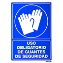 Señal "Uso obligatorio de guantes de seguridad", Surtek