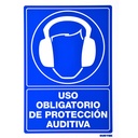 Señal "Uso obligatorio de protección auditiva", Surtek