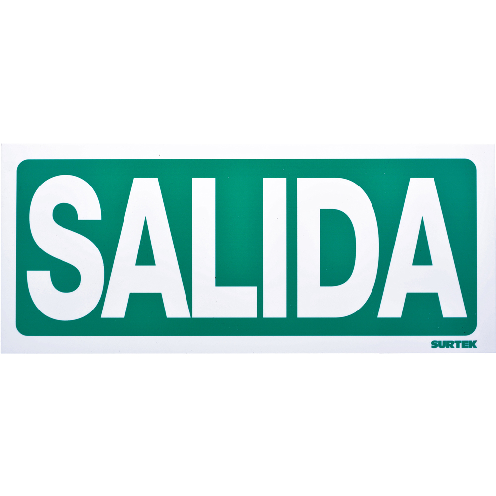Señal "Salida", Surtek