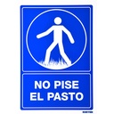 Señal "No pise el pasto", Surtek