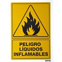 Señal "Peligro líquidos inflamables", Surtek