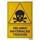 Señal "Peligro materiales tóxicos", Surtek