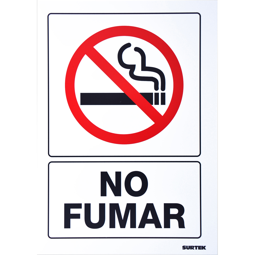Señal "No fumar", Surtek
