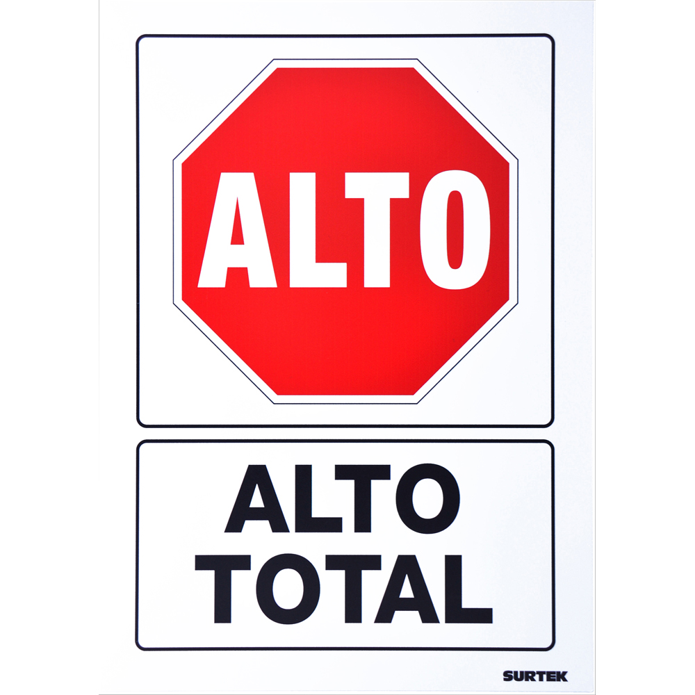 Señal "Alto total", Surtek