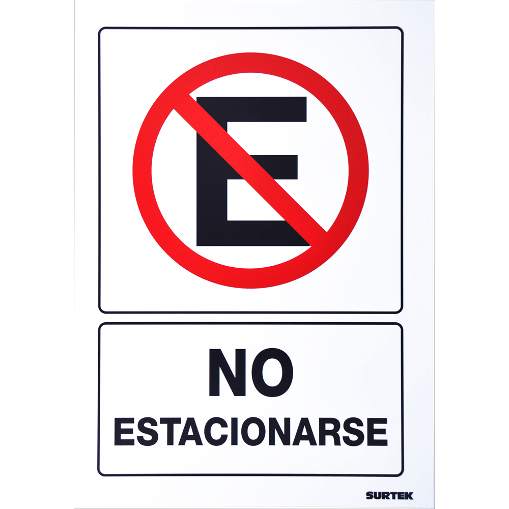 Señal "No estacionarse", Surtek