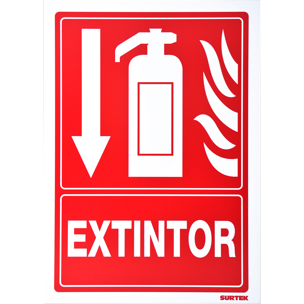 Señal "Extintor", Surtek