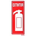Señal "Extintor" vertical, Surtek