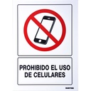 Señal "Prohibido el uso de celulares", Surtek