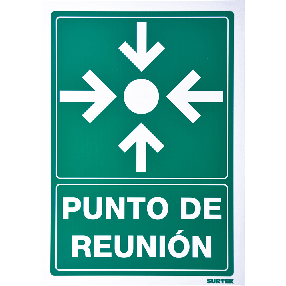 Señal "Punto de reunión", Surtek