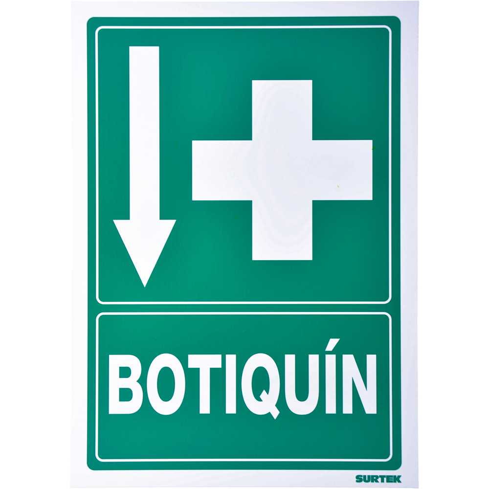 Señal "Botiquín", Surtek