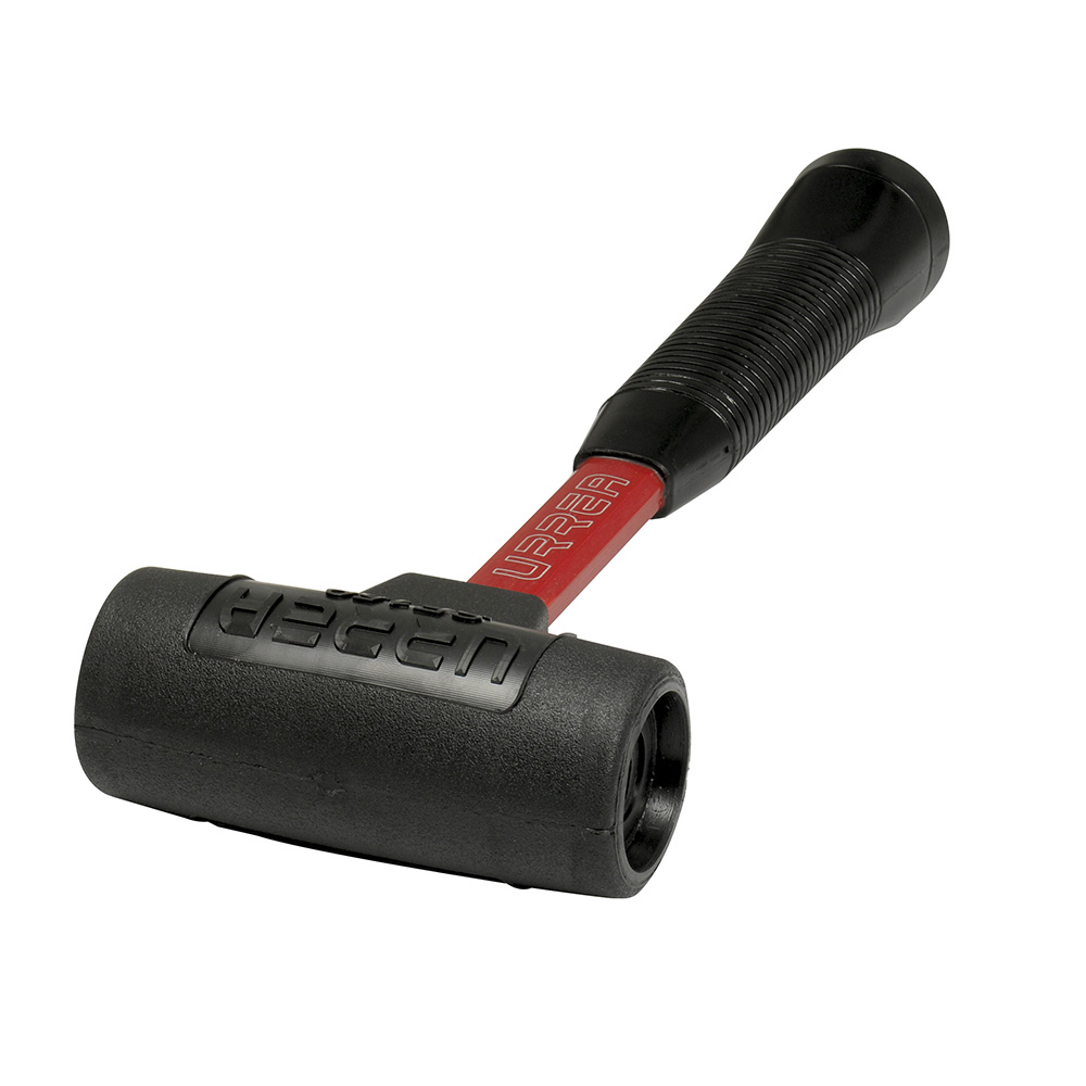 Mazo de golpe seco con mango Rubber grip tapas intercambiables de 11-1/2", 16 oz, Urrea