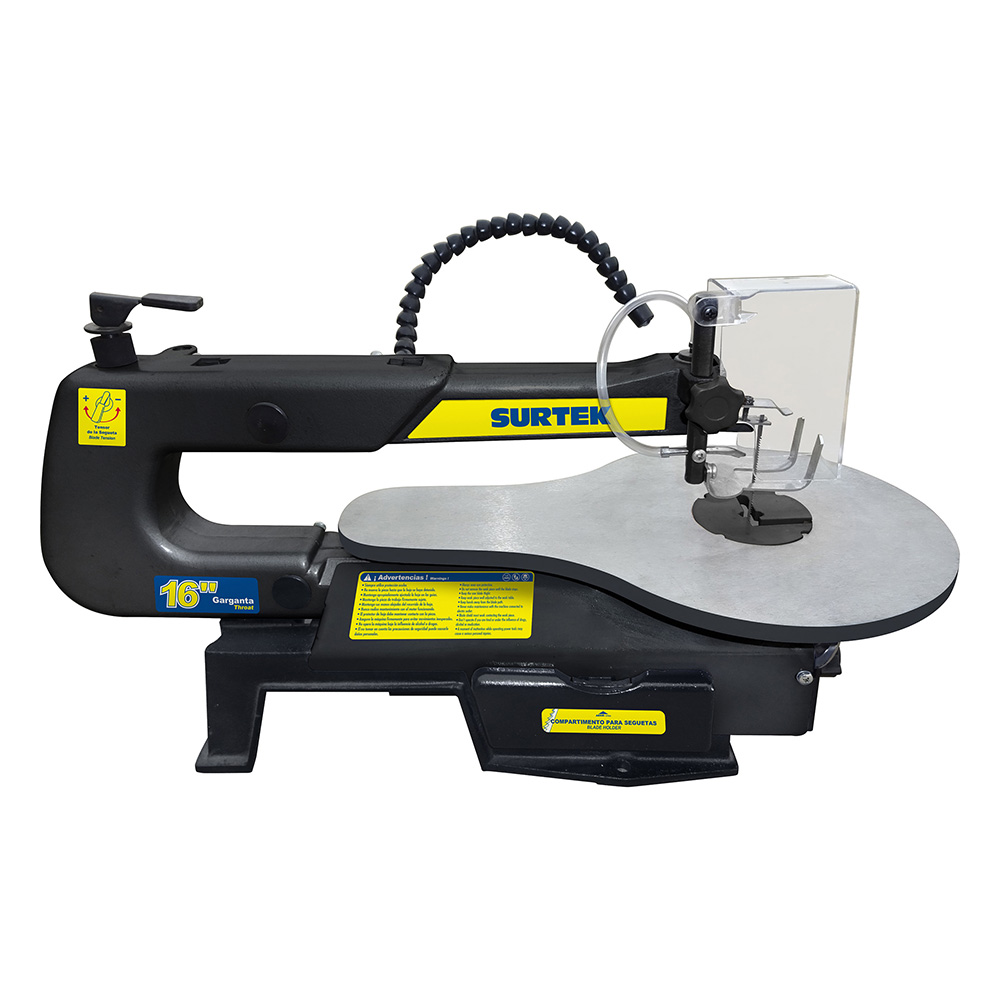 Sierra caladora de banco 16" 90 W 120 V, 1600 RPM, Surtek