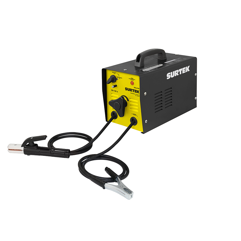 Soldadora de transformador por arco para electrodos 110 V 50-130 A, Surtek