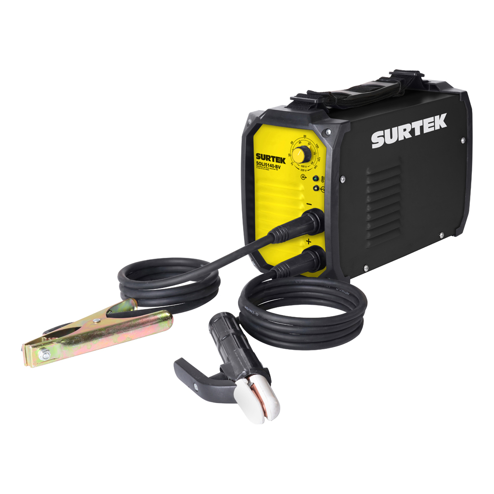 Soldadora inverter para electrodos bi voltaje 110-220 V 140 A, Surtek