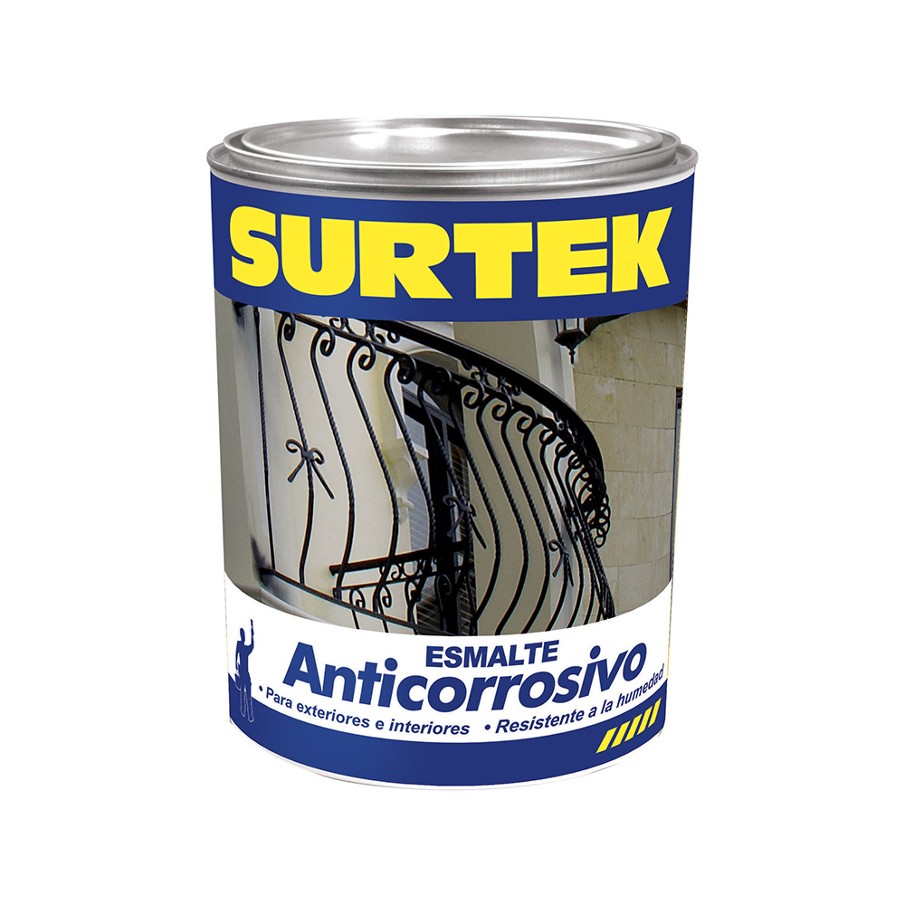 Esmalte anticorrosivo 250 ml color blanco, Surtek