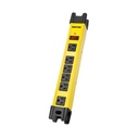 Supresor de picos 6 entradas cable 1200 J, Surtek